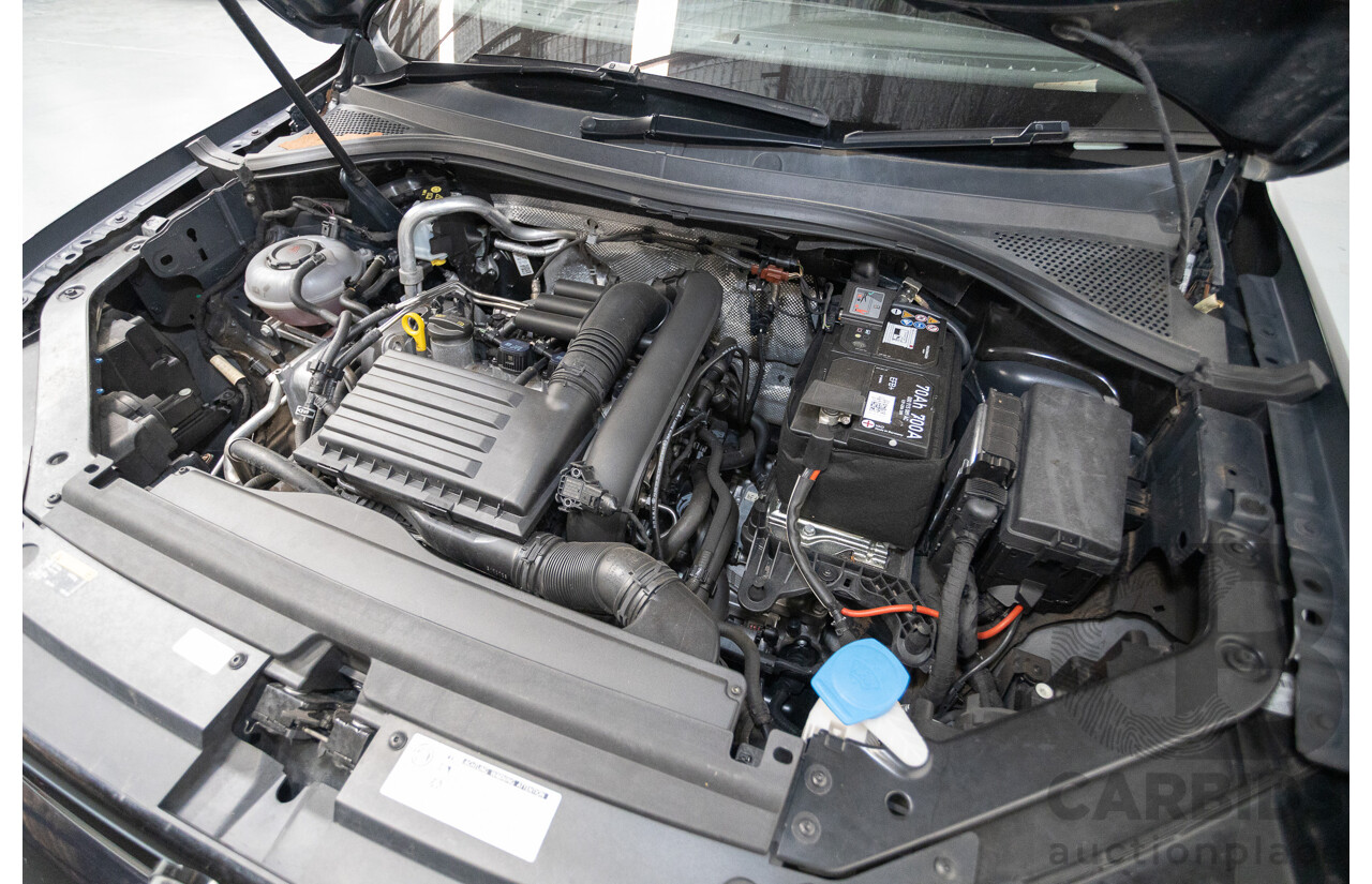 10/2017 Volkswagen Tiguan 110 TSI Comfortline 5NA MY18 4D Wagon Deep Black Pearl Turbo 1.4L