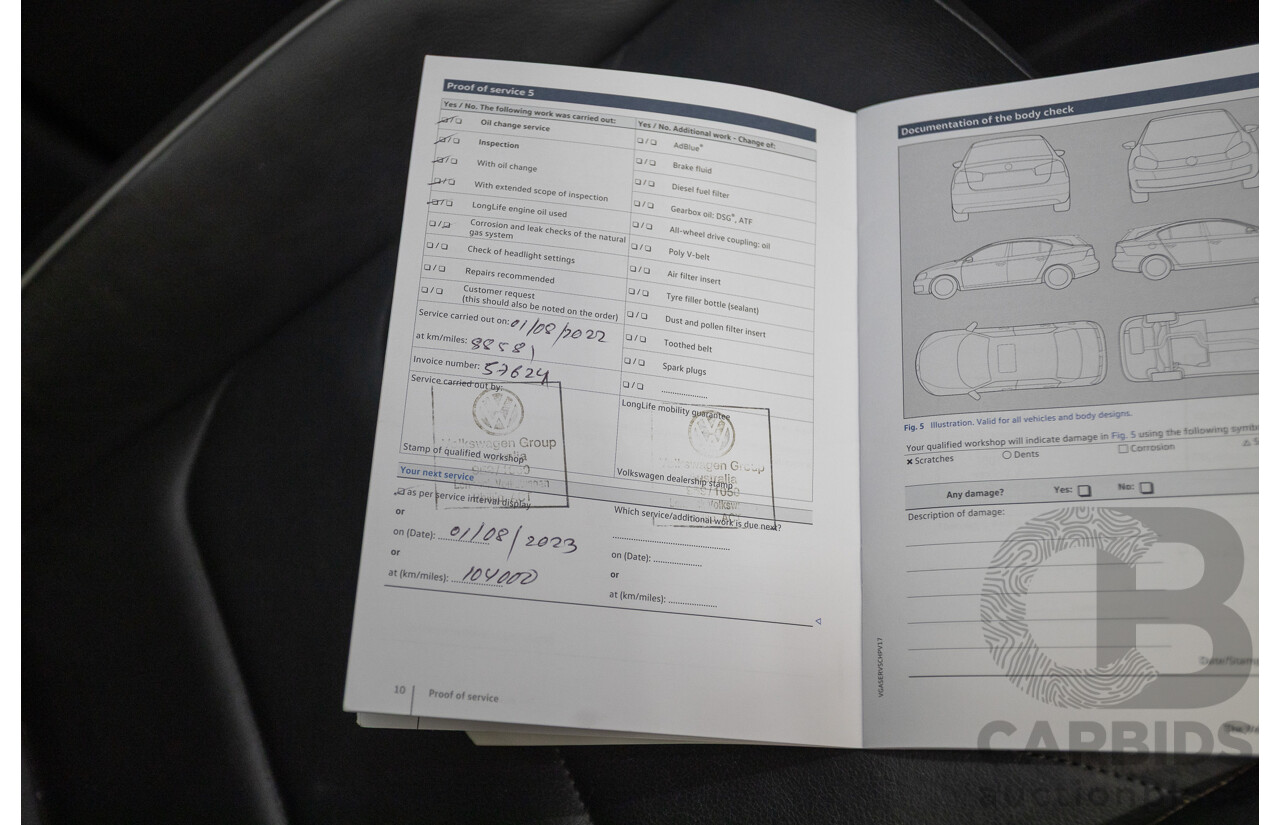 10/2017 Volkswagen Tiguan 110 TSI Comfortline 5NA MY18 4D Wagon Deep Black Pearl Turbo 1.4L