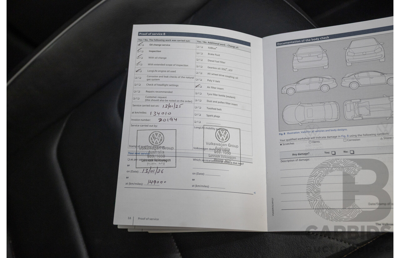 10/2017 Volkswagen Tiguan 110 TSI Comfortline 5NA MY18 4D Wagon Deep Black Pearl Turbo 1.4L