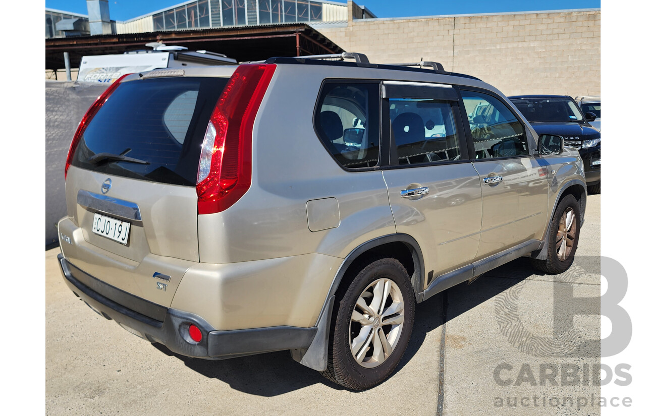 5/2011 Nissan X-Trail ST (fwd) T31 MY11 4d Wagon Gold 2.0L