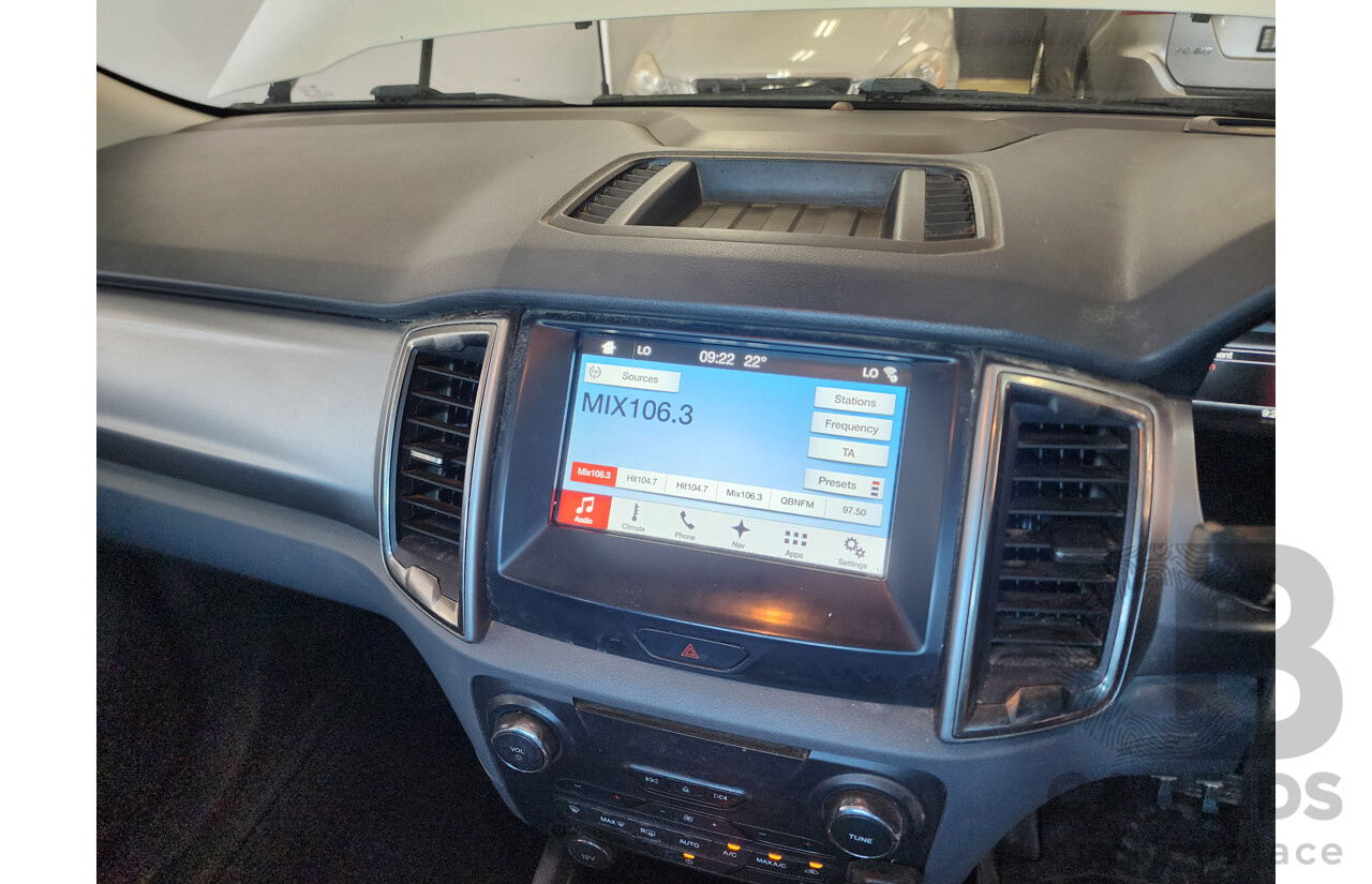 12/2016 Ford Ranger XLT 3.2 (4x4) PX MKII Dual Cab Utility White 3.2L