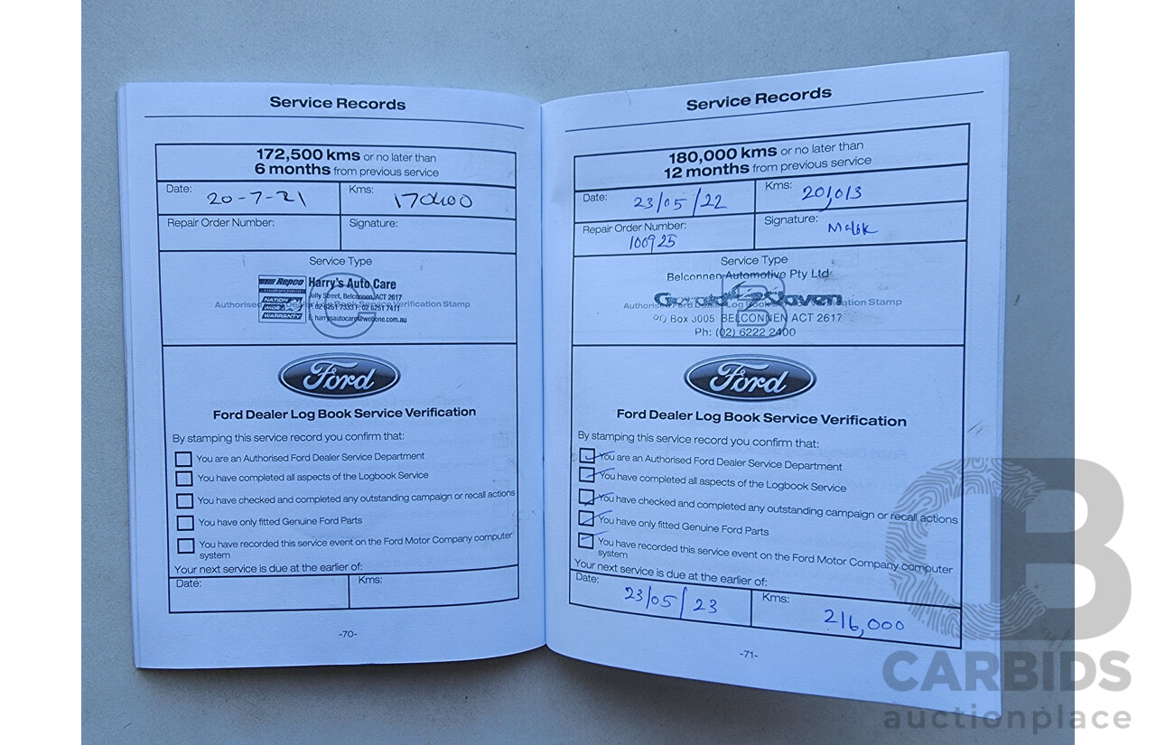 12/2016 Ford Ranger XLT 3.2 (4x4) PX MKII Dual Cab Utility White 3.2L