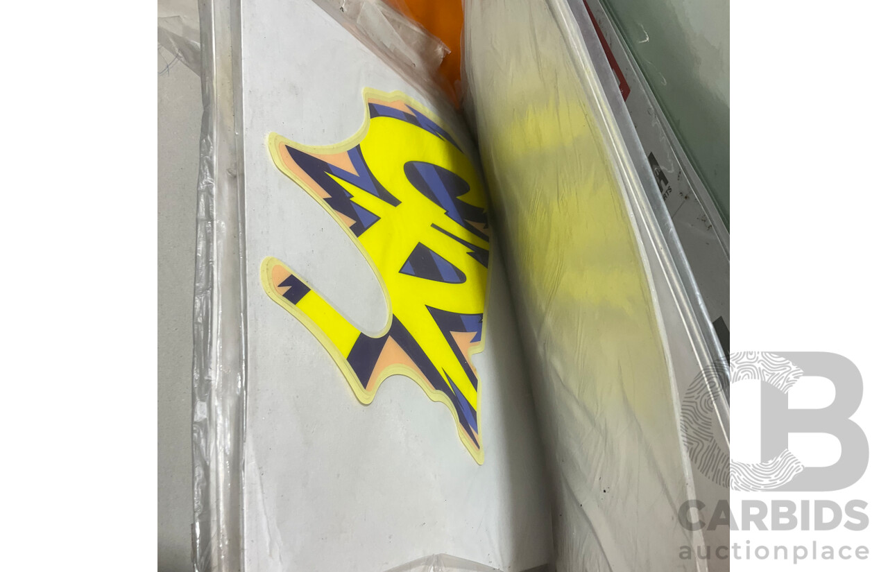 Assorted Motorbikes Spare Parts  and Stickers for Honda, Yamaha and Aftermaket Brands