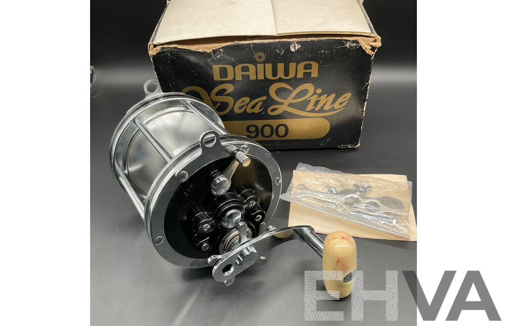 Vintage DAIWA SeaLine 900 Big Game Fishing Reel