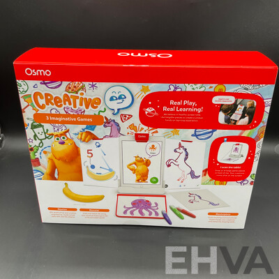 OSMO Creative Starter Kit for Ipad, Drawing & Problem Solving - Lot of 7
