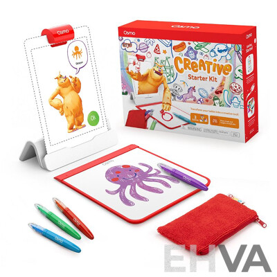 OSMO Creative Starter Kit for Ipad, Drawing & Problem Solving - Lot of 7