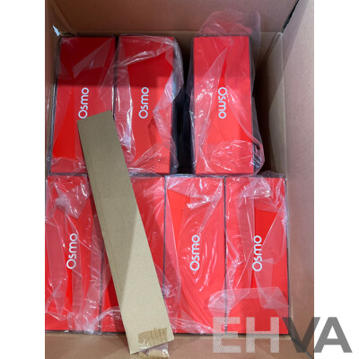 OSMO Genius Starter Kit for Ipad, 7 Games Focusing on Math, Spelling and Problem Solving Skills - Lot of 7