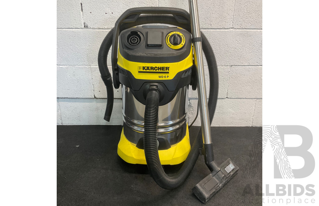 KARCHER (WD 6 P) Premium Wet and Dry Vacuum Cleaner