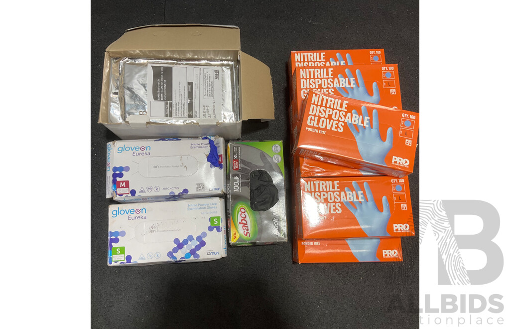 Assorted Disposable Gloves