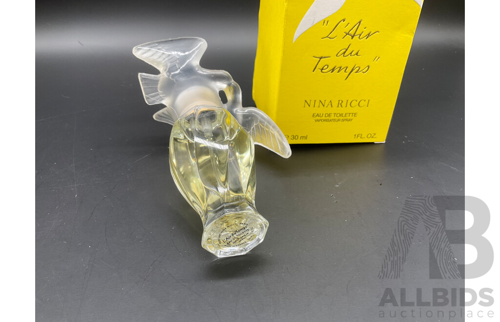 DKNY ''Red Delicious'' 100ml Eau De Parfum Spray, NINA RICCI ''L'Air Du Temps'' 30ml Eau De Toilette and GUCCI ''Rush'' 50ml Eau De Toilette  - Lot of 3