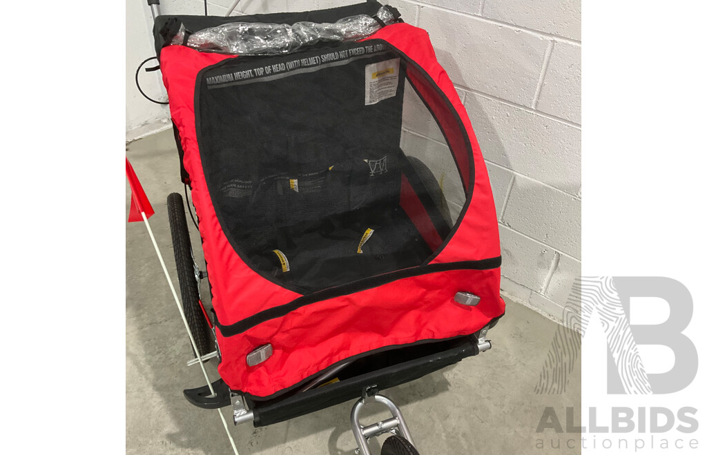 2in1 Bicycle Trailer and Stroller