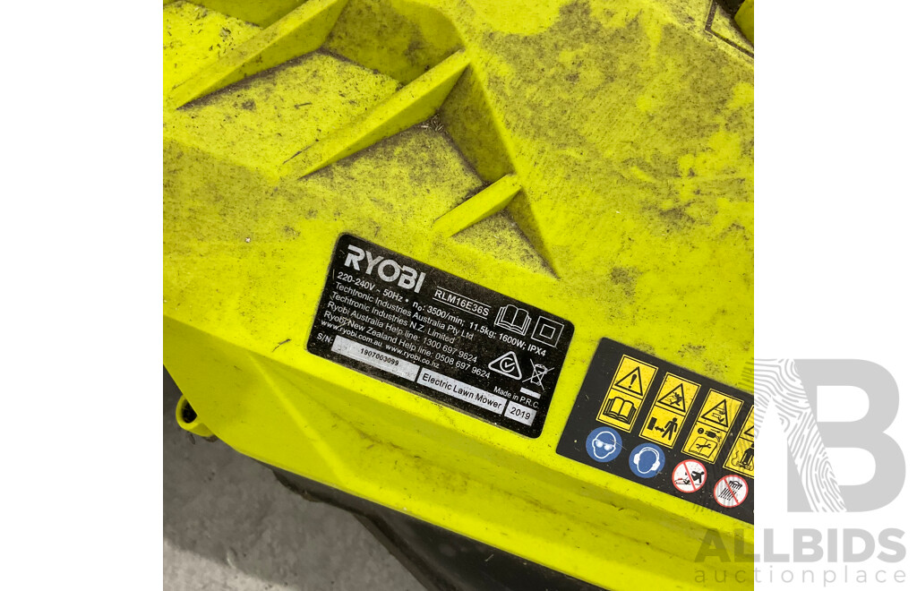 RYOBI Lawn Mower and GARDEN CHIEF Blower