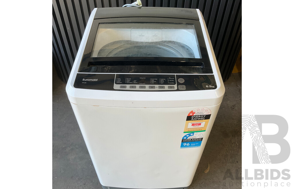 EUROMAID (HTL65) 6.5kg Top Load Washing Machine