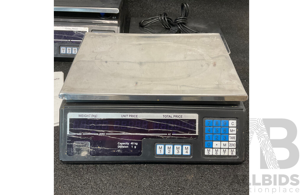 ACS Series Price Computing Scale - Lot of 2