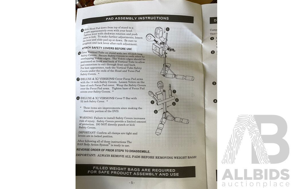 BAS Body Action System (BAS1D) - BAS Delux Focus Pads