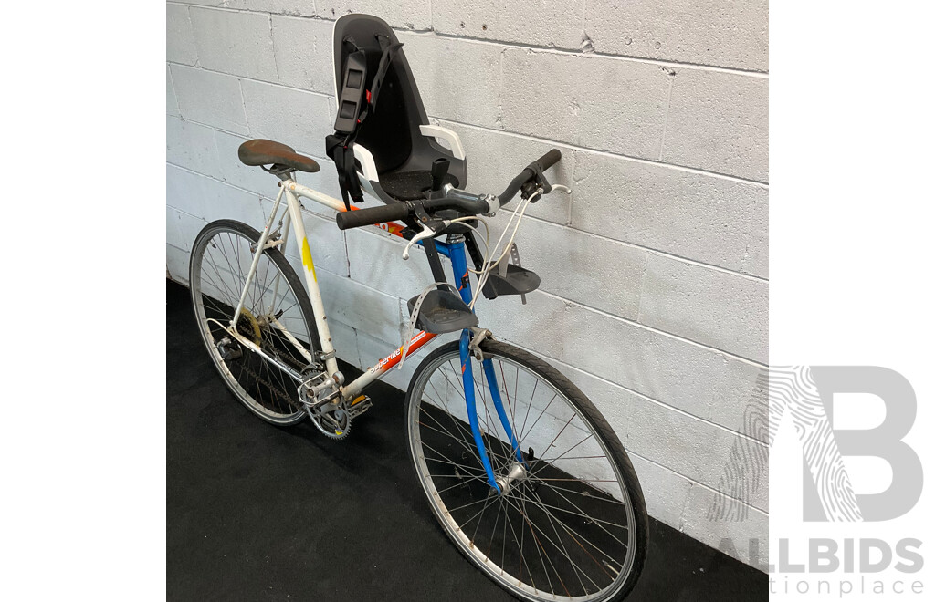 REPCO Performance Series Superlite Road Bike with HAMAX Child Seat