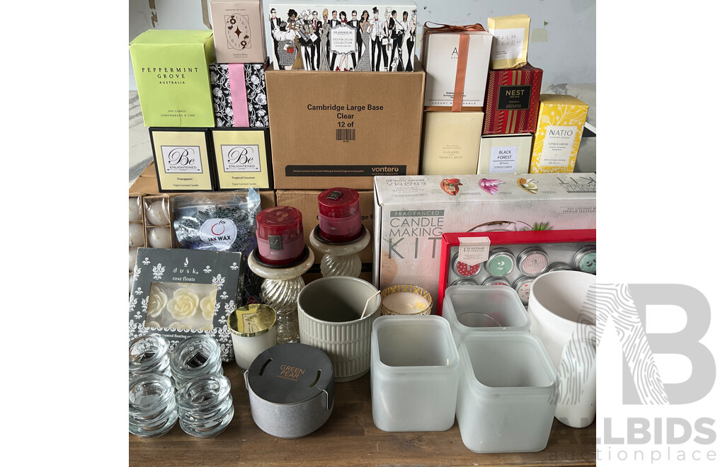 Huge Collection of Various Candle Products