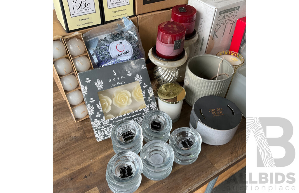 Huge Collection of Various Candle Products