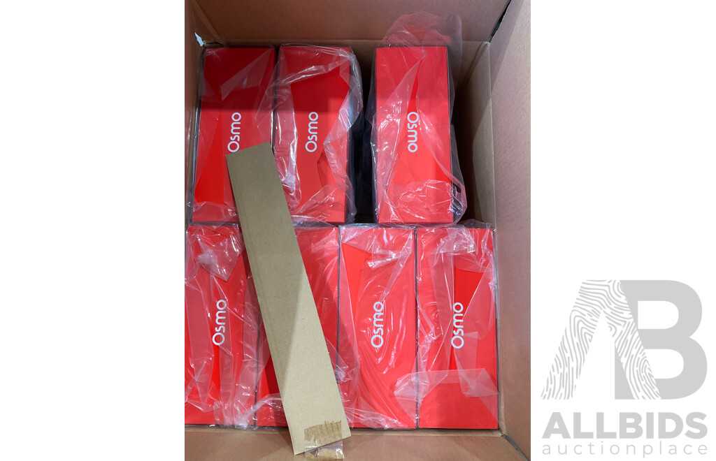 OSMO Genius Starter Kit for Ipad, 7 Games Focusing on Math, Spelling and Problem Solving Skills - Lot of 7