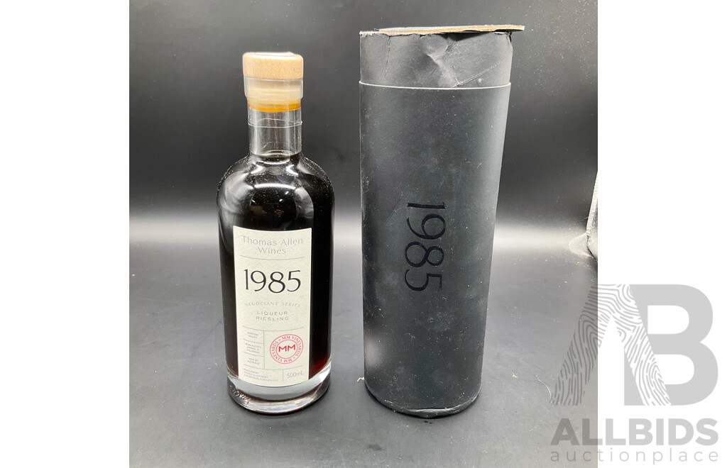 Thomas Allen Winery 1985 Negociant Series Liqueur Riesling 500m