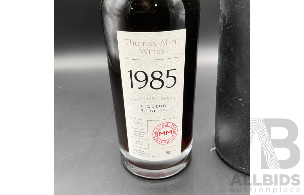 Thomas Allen Winery 1985 Negociant Series Liqueur Riesling 500m