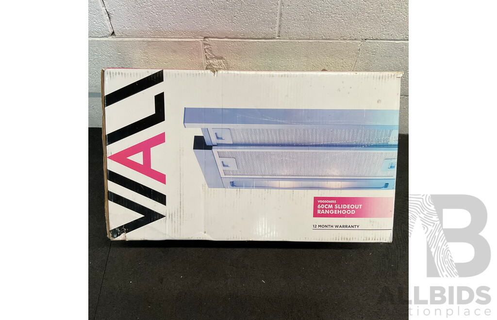 VIALI 60cm Slideout Rangehood