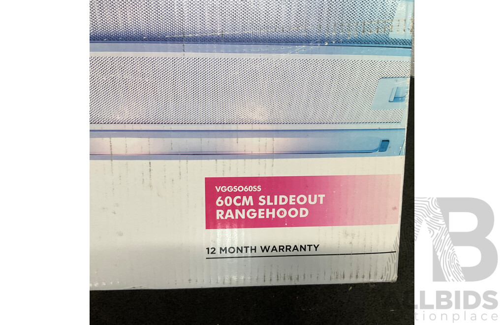 VIALI 60cm Slideout Rangehood