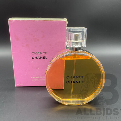CHANEL Chance 100ml Eau De Toilette Spray