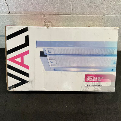 VIALI 60cm Slideout Rangehood