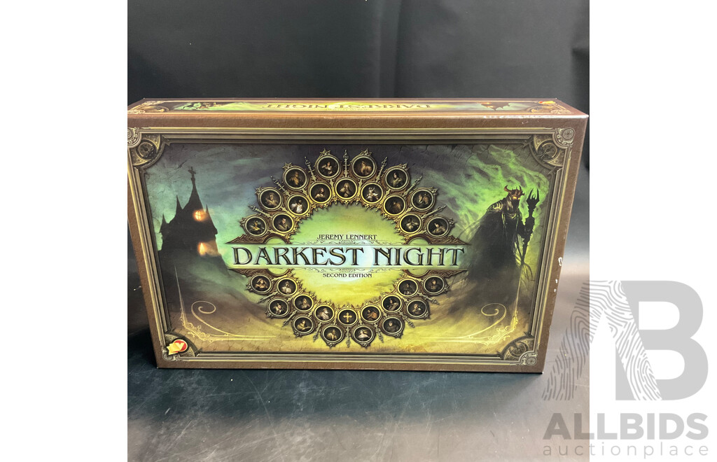 Darkest Night Second Edition & Call of Cthulhu Starter Set & Nemo's War   Borad Game - Lot of 3