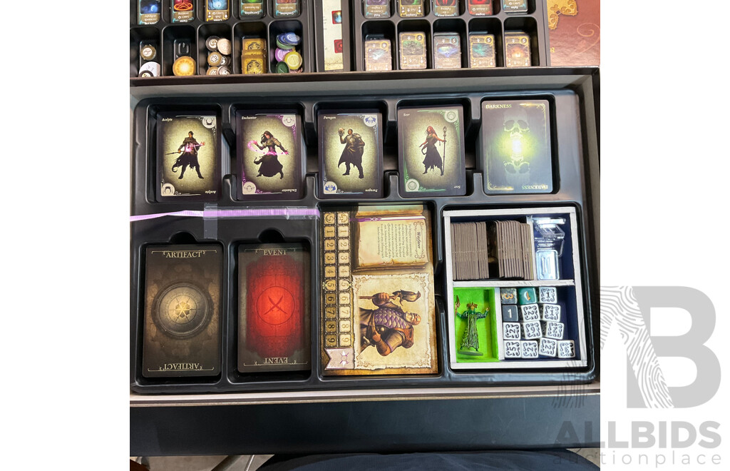 Darkest Night Second Edition & Call of Cthulhu Starter Set & Nemo's War   Borad Game - Lot of 3