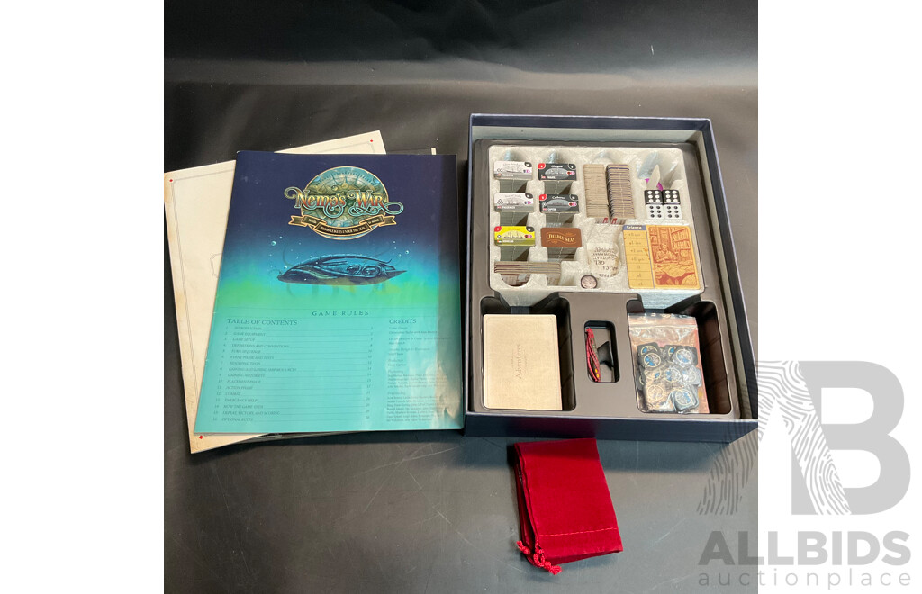 Darkest Night Second Edition & Call of Cthulhu Starter Set & Nemo's War   Borad Game - Lot of 3