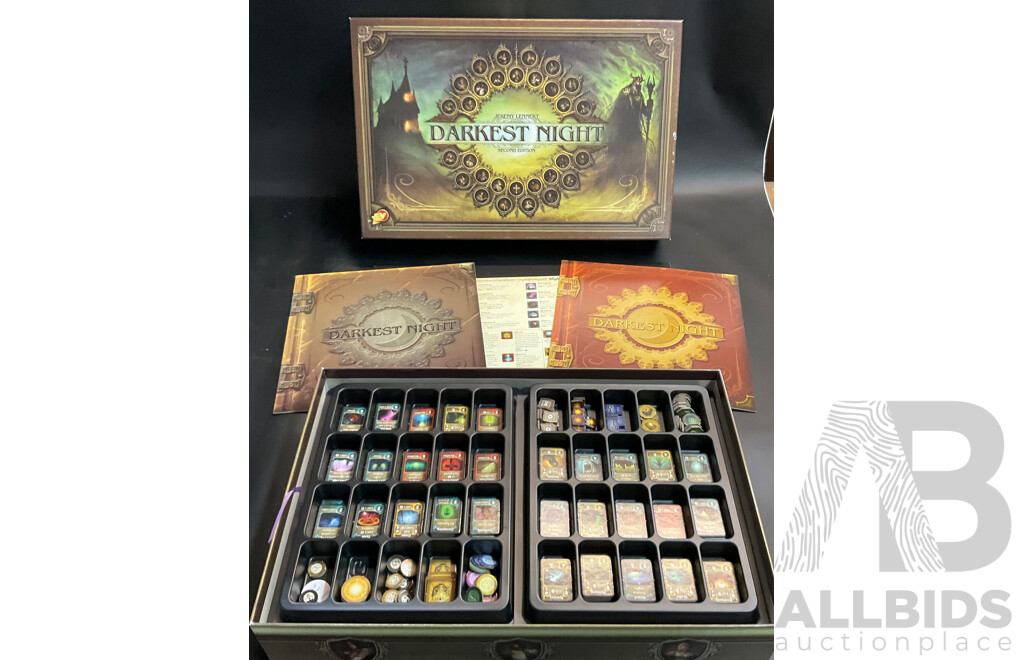 Darkest Night Second Edition & Call of Cthulhu Starter Set & Nemo's War   Borad Game - Lot of 3