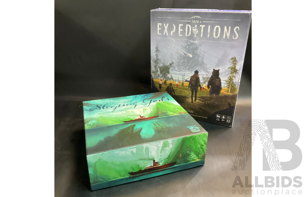 1920 Expeditions & Sleeping Gods Board Game