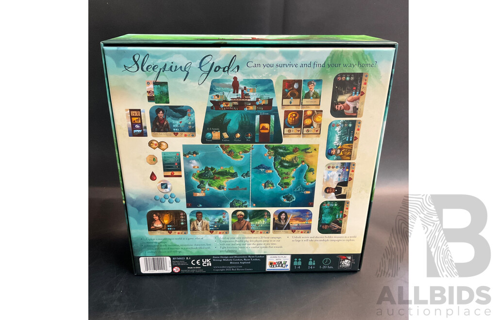 1920 Expeditions & Sleeping Gods Board Game