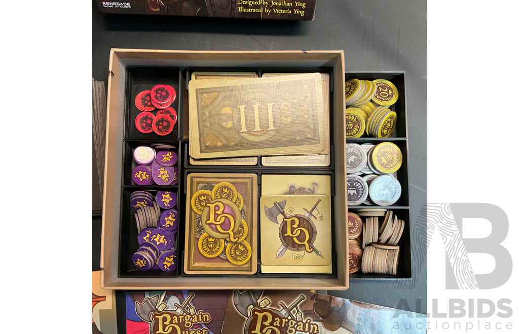 Assorted Board Games Include Invincible: the Hero-Building Game, Bot Factory, Star Tycoon, and More - Lot of 6