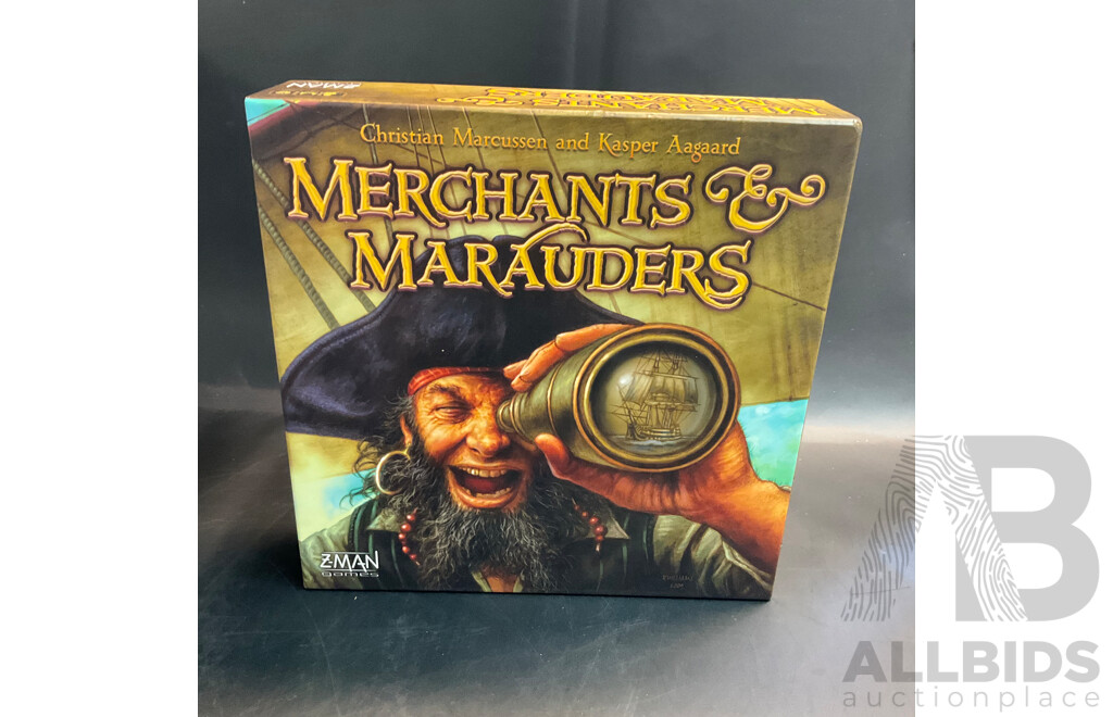 Merchants & Marauders, Dawn of the Zeds, and Ghost Stories Board Games - Lot of 3