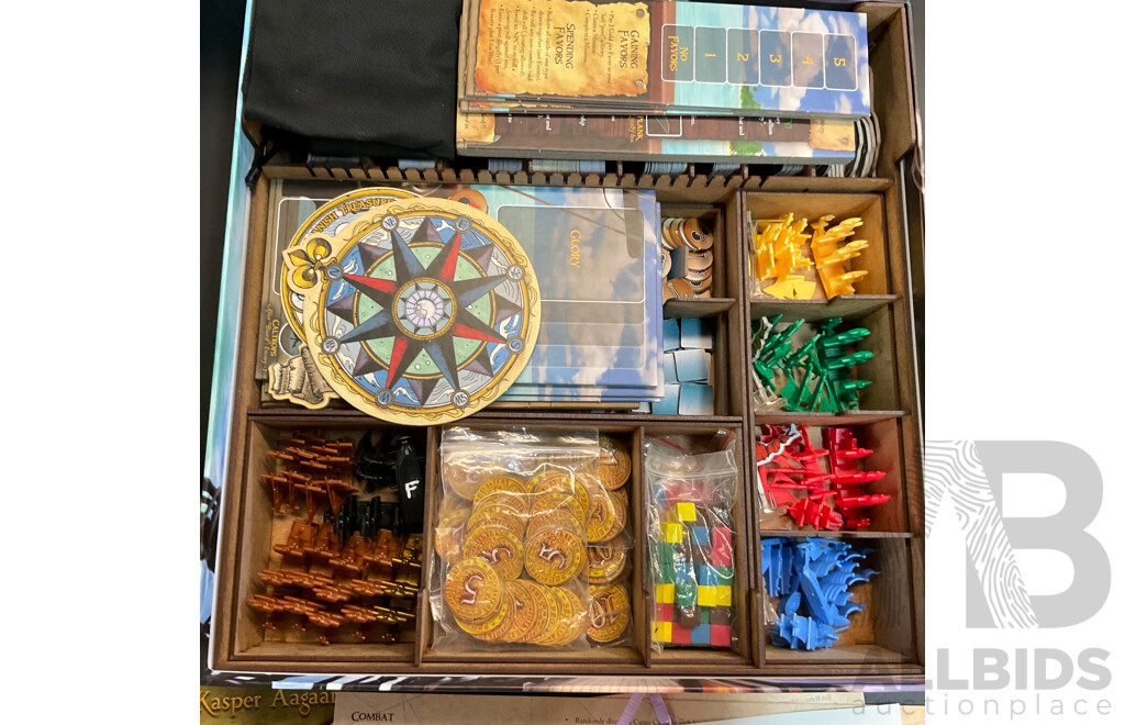 Merchants & Marauders, Dawn of the Zeds, and Ghost Stories Board Games - Lot of 3