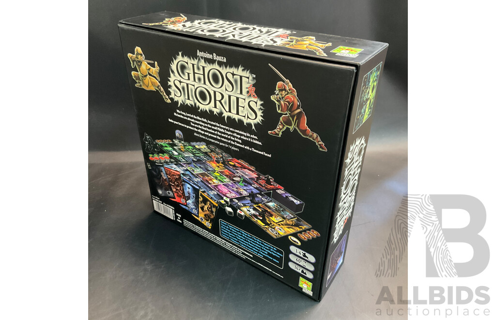 Merchants & Marauders, Dawn of the Zeds, and Ghost Stories Board Games - Lot of 3