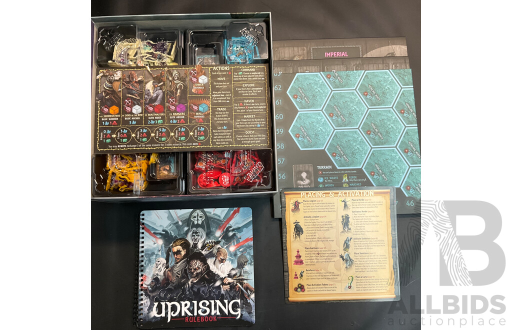 Uprising Curse of the Last Emperor Board Game