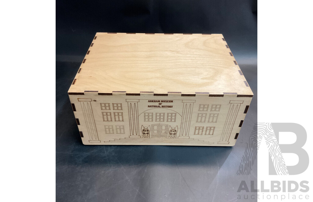 The Broken Token Arkham Museum Crate with Elder Sign Board Game