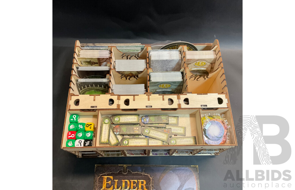 The Broken Token Arkham Museum Crate with Elder Sign Board Game