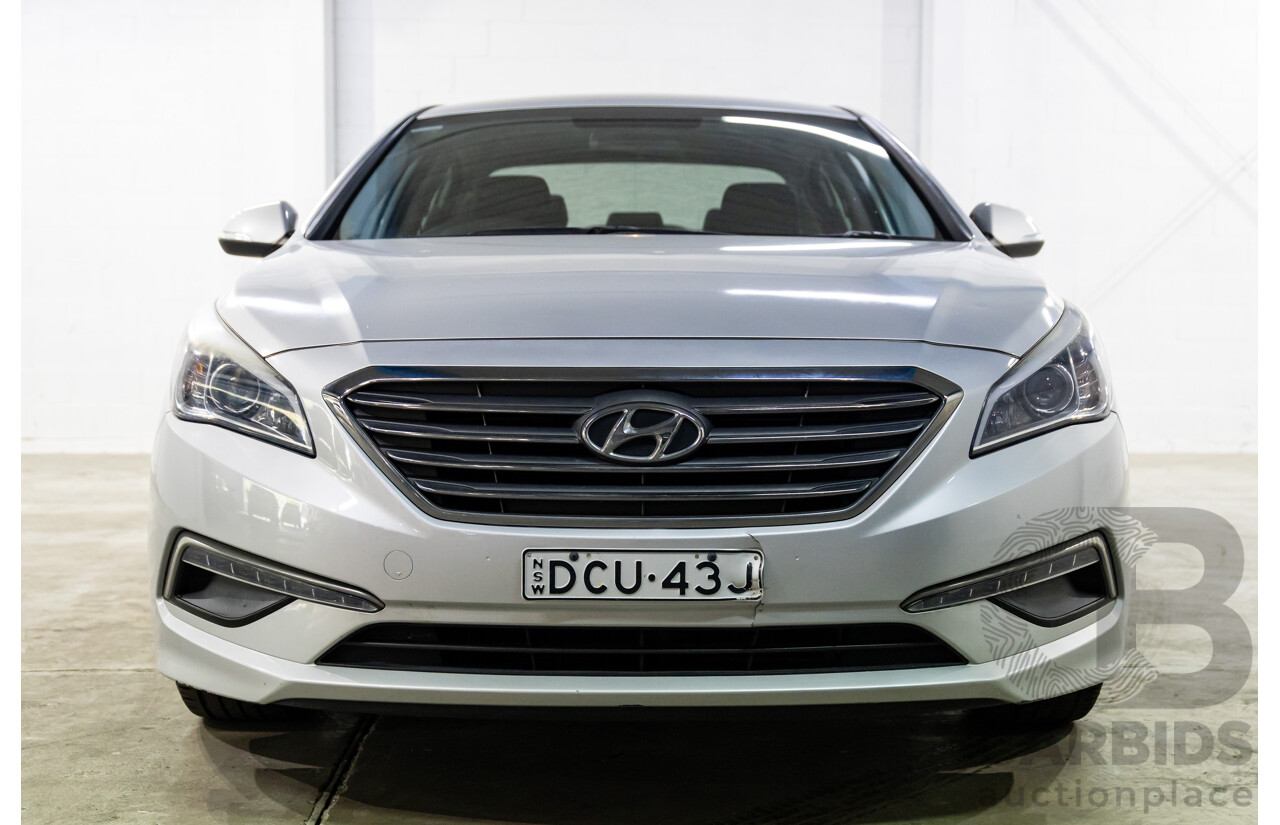 02/2016 Hyundai Sonata Active (FWD) LF2 4D Sedan Platinum Silver 2.4L