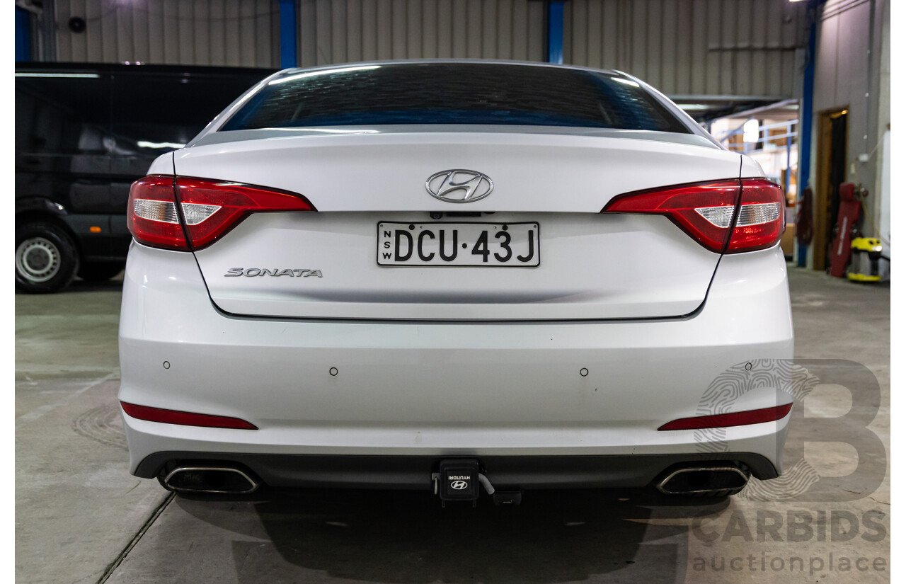 02/2016 Hyundai Sonata Active (FWD) LF2 4D Sedan Platinum Silver 2.4L