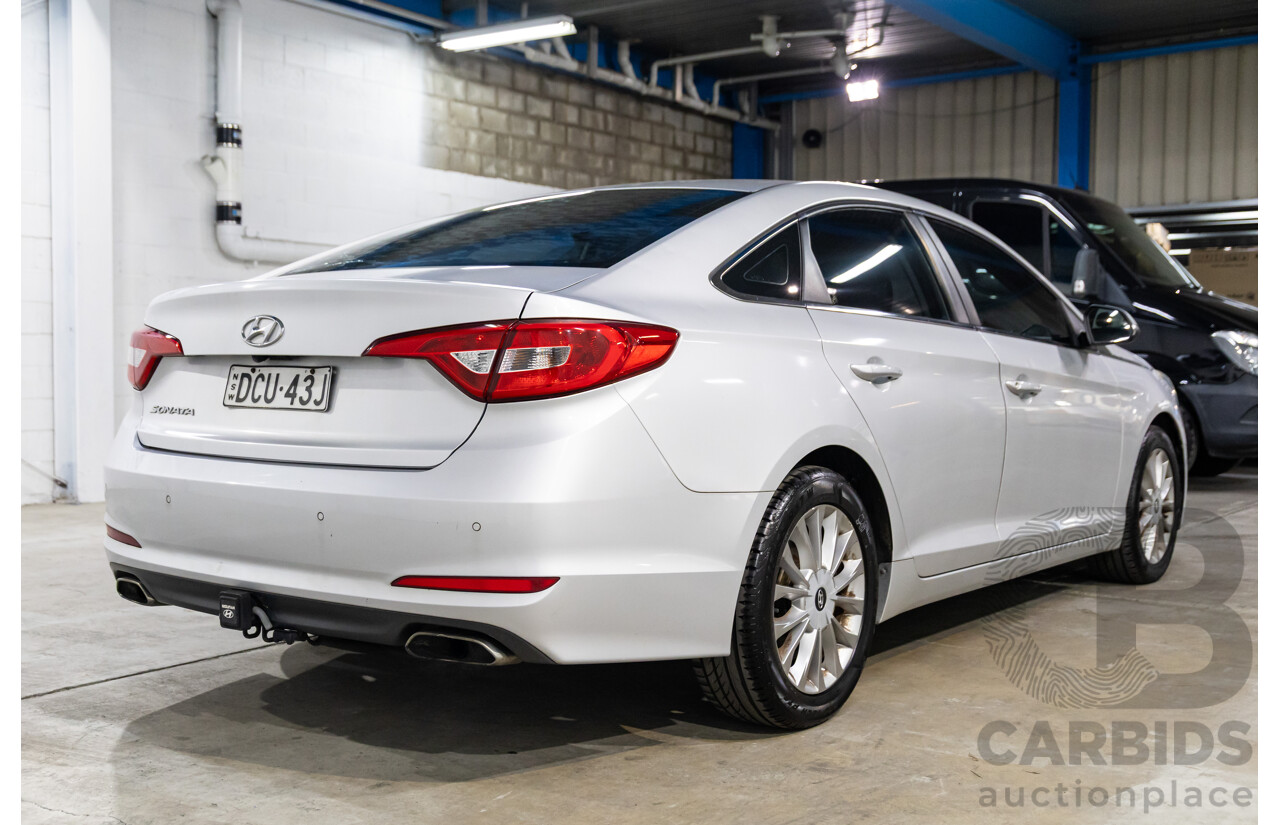 02/2016 Hyundai Sonata Active (FWD) LF2 4D Sedan Platinum Silver 2.4L