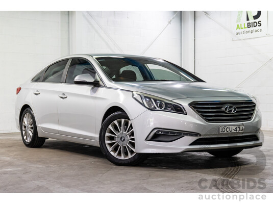 02/2016 Hyundai Sonata Active (FWD) LF2 4D Sedan Platinum Silver 2.4L