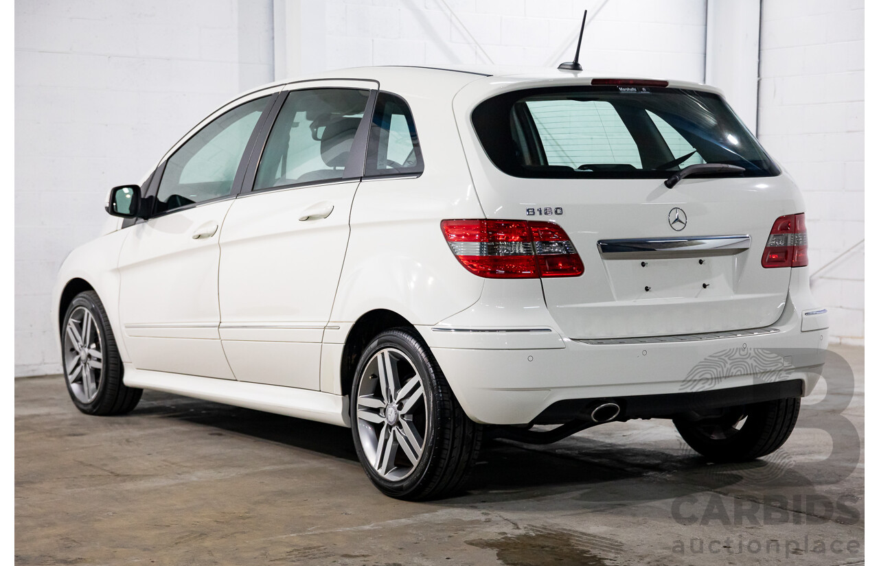 5/2011 Mercedes-Benz B180 245 MY10 5d Hatchback Cirrus White 1.7L