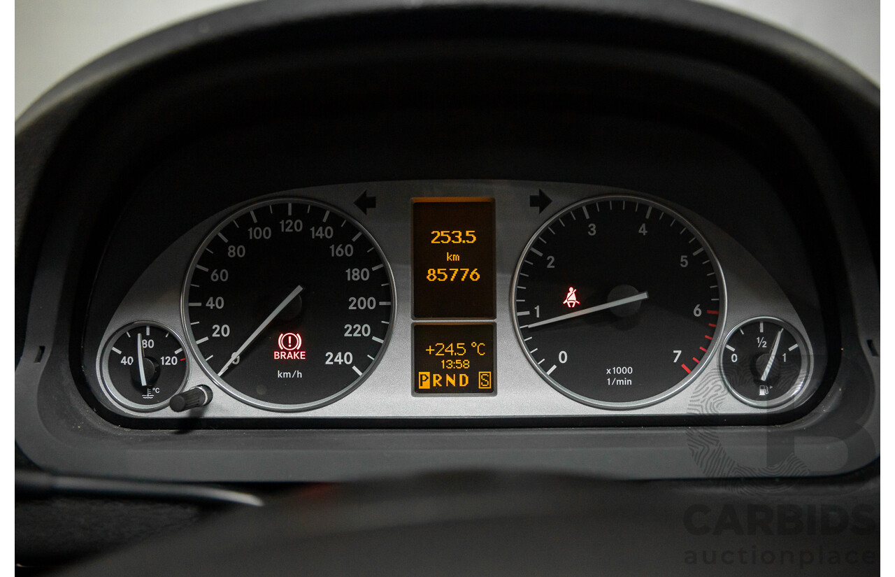 5/2011 Mercedes-Benz B180 245 MY10 5d Hatchback Cirrus White 1.7L