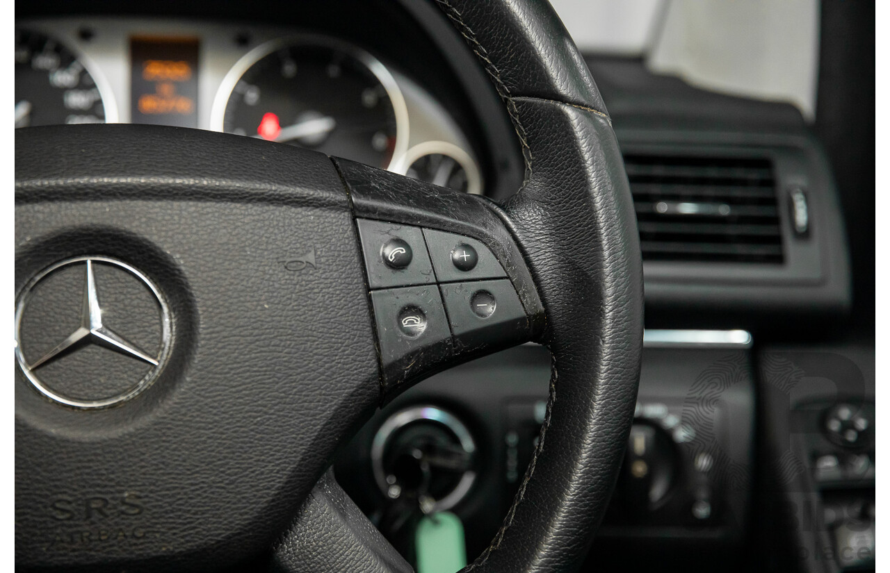 5/2011 Mercedes-Benz B180 245 MY10 5d Hatchback Cirrus White 1.7L