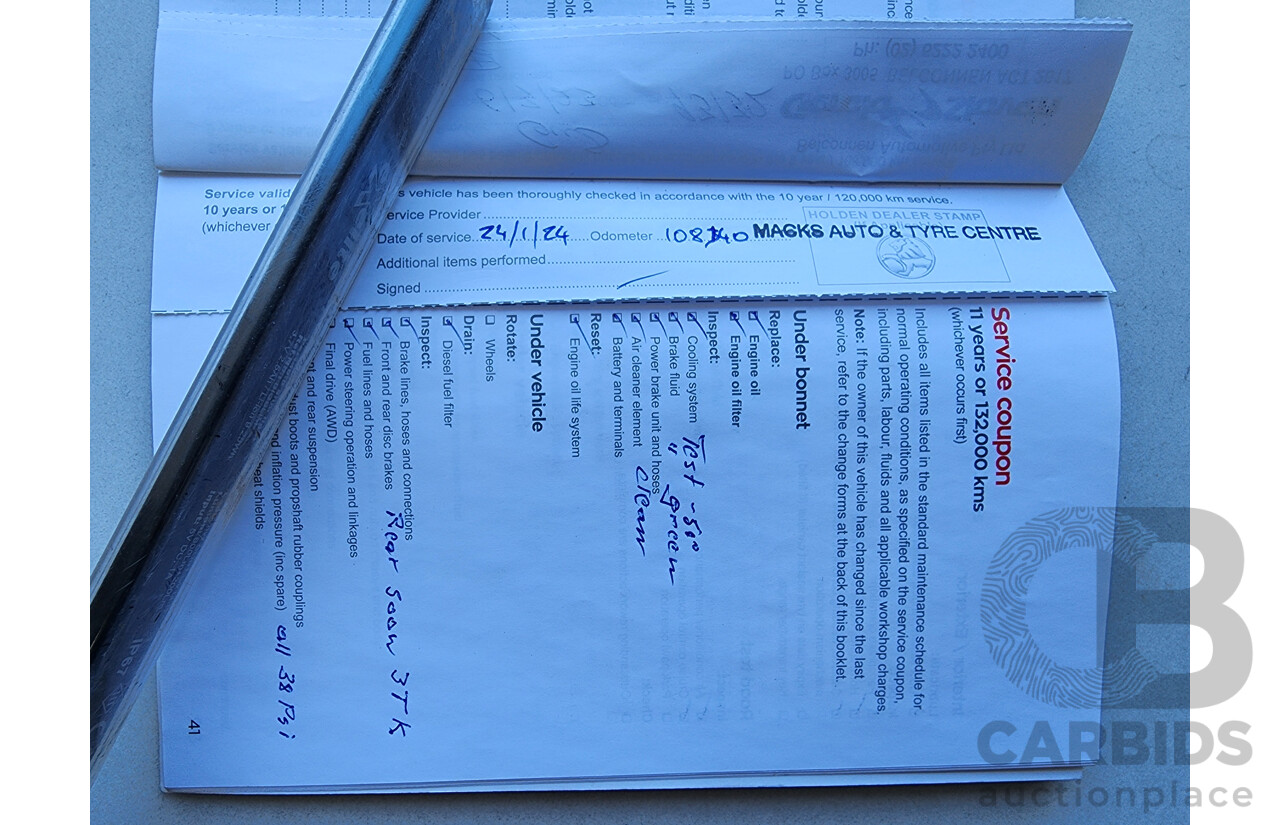 3/2018 Holden Commodore RS ZB-Series MY18 5D Liftback White Turbo 2.0L